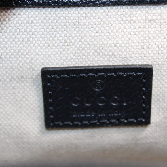 NWT Gucci GG Ophidia Mini Backpack Shoulder Bag Top Handle Blue 795221 main image 12